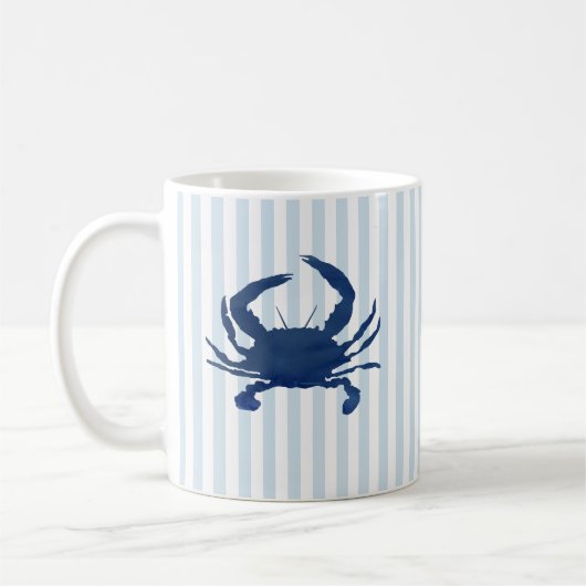 Nautical Stripe Muster Kaffeetasse (Links)