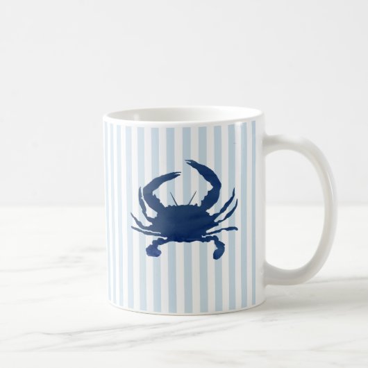 Nautical Stripe Muster Kaffeetasse (Rechts)