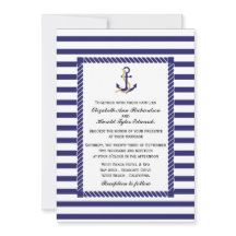 Nautical Stripe Wedding