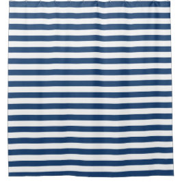 Nautical Stripes Duschvorhang
