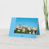 Nautical Summer Birthday Nubble Maine Lighthouse  Karte (Rückseite)