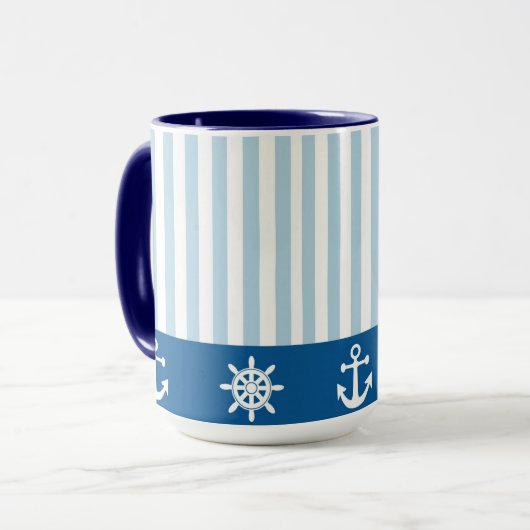 Nautical Tasse (Vorderseite Links)