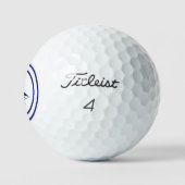 Nautical Tee Time Golf Balls Golfball (Logo)
