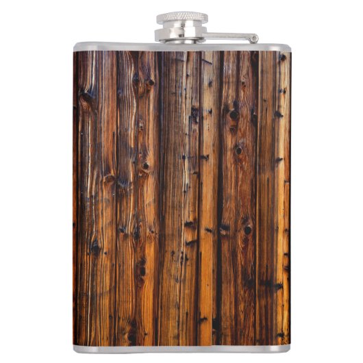 Nautical Theme Bronze Captains Wheel Tall Flachmann (Rückseite)