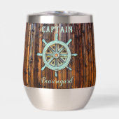 Nautical Theme Bronze Kaptains Wheel Small (Vorderseite)