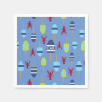Nautical Theme Buoy and Hummer mit Monogramm