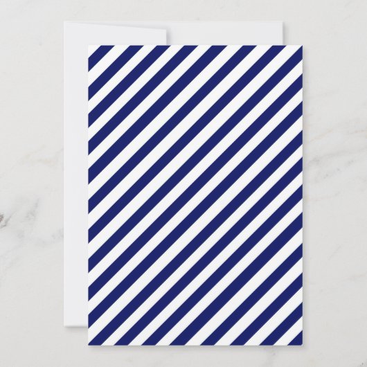 Nautical Themed Einladung (Rückseite)