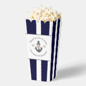 Nautical-Themed Floral Anchor White Navy Blau Geschenkschachtel (Geplatzt)