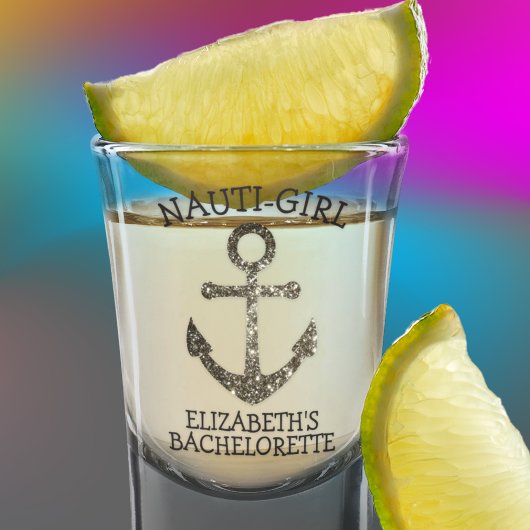 Nautical Themed Funny Bachelorette Anchor Fun Schnapsglas