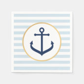 Nautical Themed Napkins Serviette (Vorderseite)