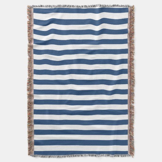 Nautical Throw Blanket Decke (Vorderseite Vertikal)