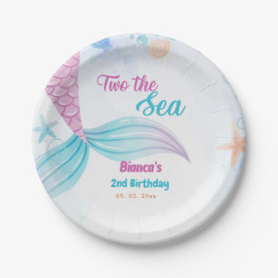 Nautical Two Sea 2. Geburtstags-Party Pappteller