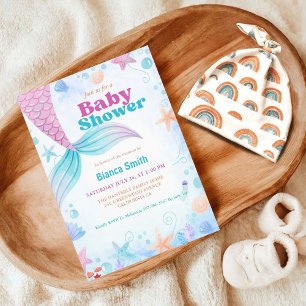 Nautical Under Sea Baby Shower Einladung