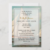 Nautical Vintag Yachten Racing #1 Einladung (Rückseite)