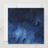 Nautical Watercolor Navy Blue Boy Baby Shooter Einladung (Rückseite)