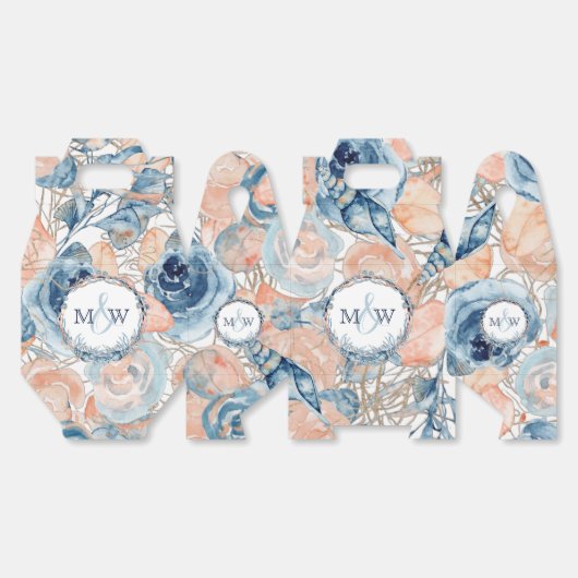 Nautical Wedding Beach Seashell Blume Geschenkschachtel (Ungeklappt)