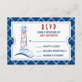 Nautical Wedding Einladungskarte UAWG