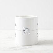 Nautical Wedding Party Geschenk Vater der Braut Kaffeetasse (Mittel)