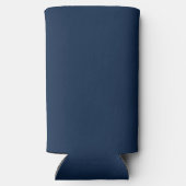 Nautical Wedding Verlobung Probe Dinner Selters Dosenkühler (Rückseite)