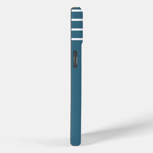 Nautical Welcome Kapitän Anker Marine Blue Case-Mate iPhone Hülle (Rückseite / Rechts)