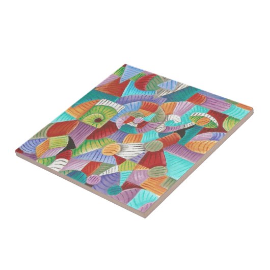 Nauticus Fibonacci Fliese (Seite)