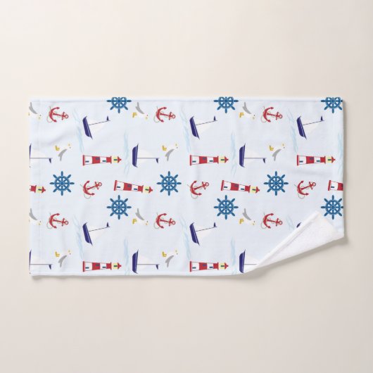 Nautik Badhandtuch Set (Handtuch)