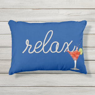 Nautikbahn "Relax" mit Cocktail Kissen Für Draußen