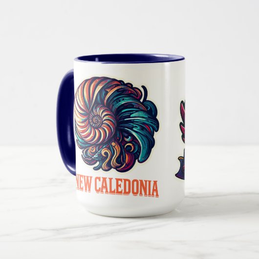 Nautil New Caledonia Tasse (Vorderseite Links)