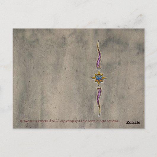 Nautili Postkarte (Rückseite)