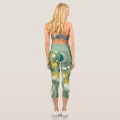 Nautilus Abstrakt Capri Leggings (Rückseite)
