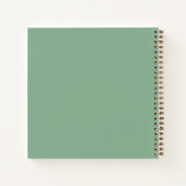 Nautilus Abstrakt Notizblock (Rückseite)