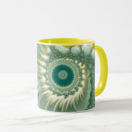 Nautilus Abstrakt Tasse (VorderseiteRechts)