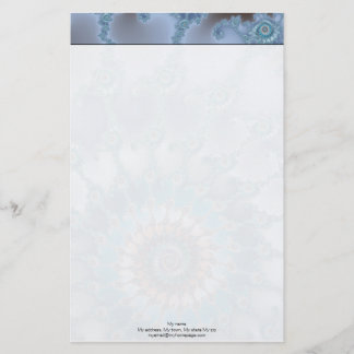 Nautilus - Fraktal Art Briefpapier