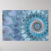 Nautilus - Fraktal Art Poster (Vorne)