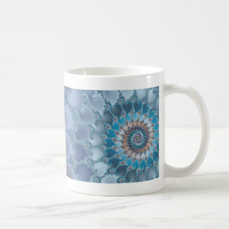 Nautilus - Fraktal-Kunst Kaffeetasse