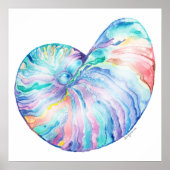 Nautilus Infinity Fine Art Print and Poster (Vorne)