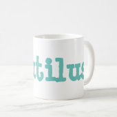 Nautilus Kaffeetasse (VorderseiteRechts)