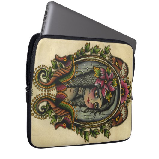 Nautilus Laptopschutzhülle (Vorne Rechts)