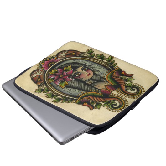 Nautilus Laptopschutzhülle (Vorne Knopf)