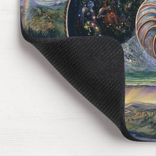 Nautilus-Mausunterlage Mousepad (Ecke)