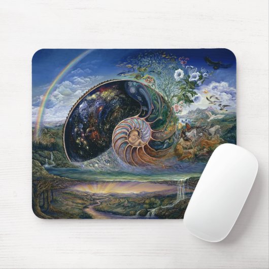 Nautilus-Mausunterlage Mousepad (Mit Mouse)