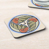 Nautilus Mit Monogramm (Set von 6) Untersetzer (Linke Seite)