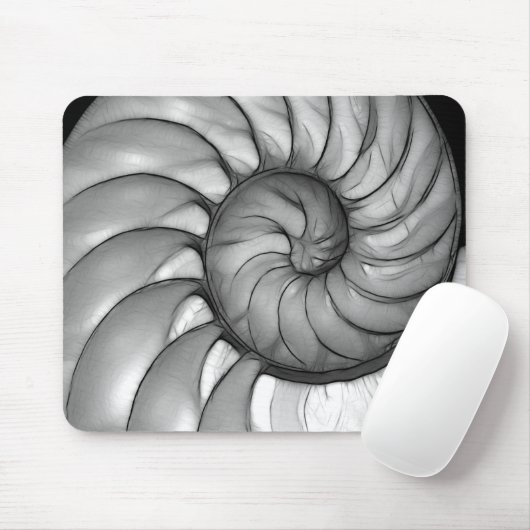 Nautilus Mousepad (Mit Mouse)