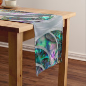 Nautilus Muschel Abalone und Pearl Kurzer Tischläufer (Beispiel)