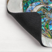 Nautilus Muschel - Abalone und Pearl Mousepad (Ecke)