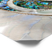 Nautilus Muschel - Abalone und Pearl Poster (Ecke)