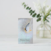 Nautilus Muschel Business Card Visitenkarte (Stehend Vorderseite)