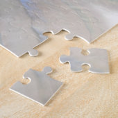 Nautilus-Muschel - Perlmutter und Goldmedaille Puzzle (Seite)