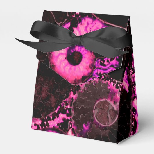 Nautilus-Muschel - rosa Design Geschenkschachtel (Vorderseite)