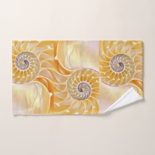 Nautilus-Muschelbad-Set Badhandtuch Set (Handtuch)